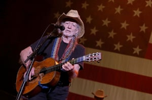 Willie Nelson performs in concert during the annual Willie Nelson 4th of July Picnic at the Austin360 Amphitheater