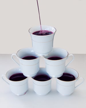 Wine in teacups. From photographer Olivia Locher's I Fought the Law series