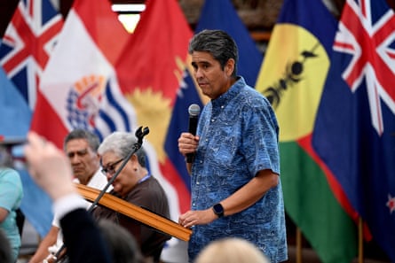 The president of Palau, Surangel Whipps Jr