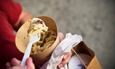 “The cone shape facilitates the trick by giving natural purchase to the tines of the fork as they twist.”