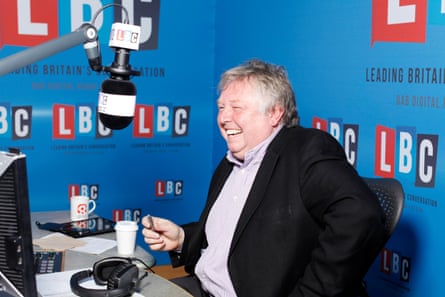 ‘News from a rightwing perspective can often be more entertaining …’ LBC presenter Nick Ferrari.