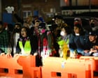 Protesters clash with ICE agents outside New Jersey detention center