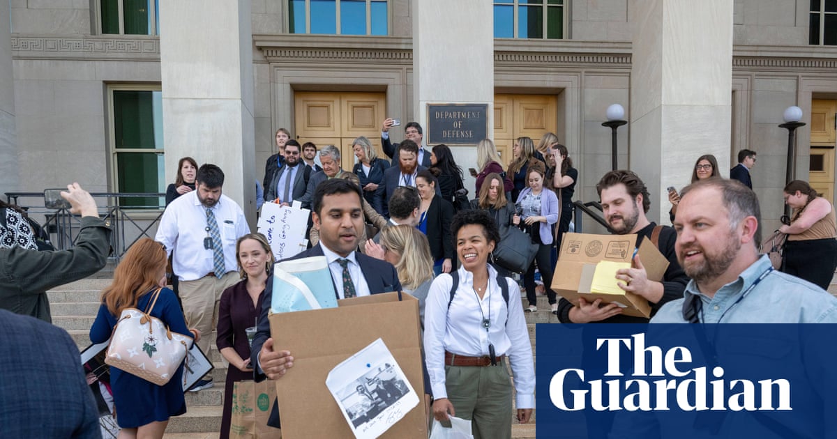 ‘Mouthpieces for Trump’: inside the rightwing takeover of the Pentagon press corps