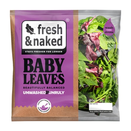 Fresh & Naked Mixed Little Leaves 90G