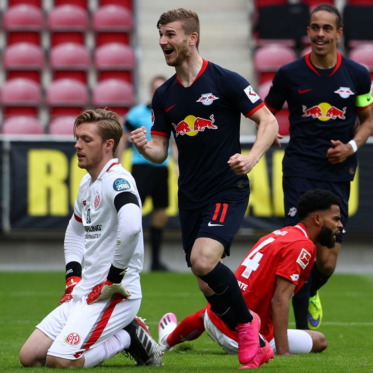 Mainz 0 5 Rb Leipzig Bundesliga As It Happened Football The Guardian