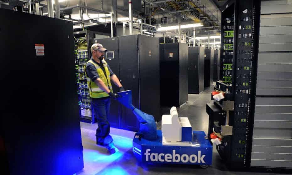 Only huge firms such as Facebook can house the number of processors that machine learning requires.
