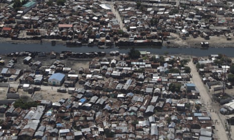 The Cite Soleil district of Port-au-Prince, Haiti.