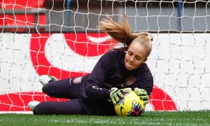 England’s Ellie Roebuck during training.