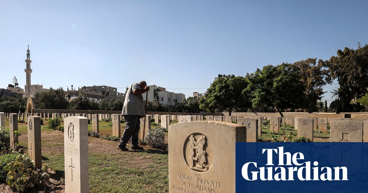 Allied war graves bulldozed at Gaza cemetery