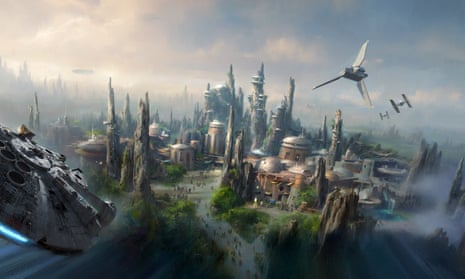Concept art for Disney’s new Star Wars lands