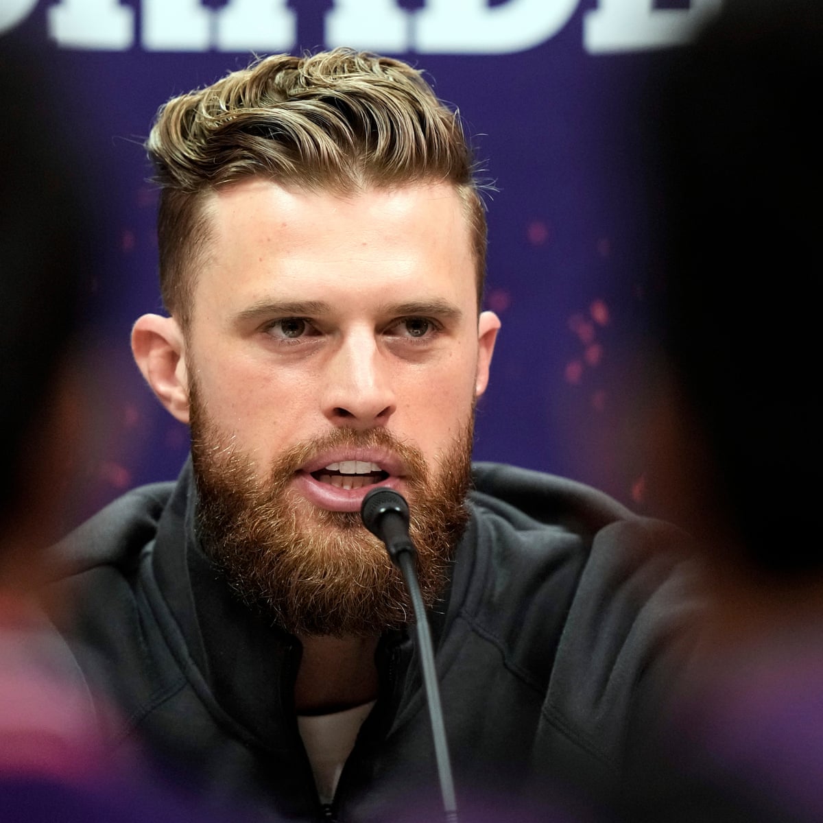 Chiefs' kicker Harrison Butker rails against Pride, Biden and working women  in speech | Kansas City Chiefs | The Guardian