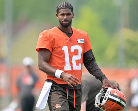 Browns rookie QB Shedeur Sanders cited twice this month for speeding | Cleveland  Browns | The Guardian
