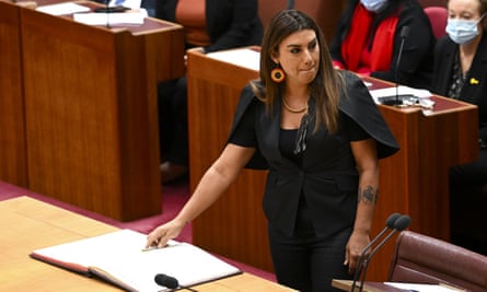 Greens deputy Senate leader, Lidia Thorpe, has called the voice referendum a ‘waste’ of money