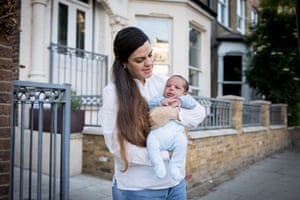 Raquel Ruiz Tognetti and baby