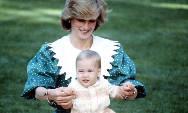 Princess Diana with Prince William in New Zealand, 1983