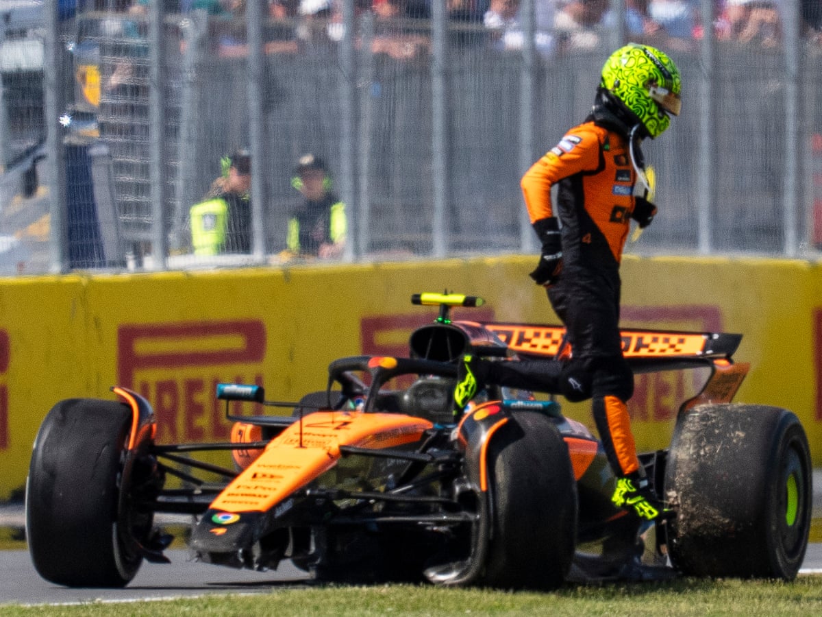 McLaren play it cool after Lando Norris and Oscar Piastri collide at Canadian GP | Formula One | The Guardian