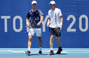 Andy Murray and Joe Salisbury.