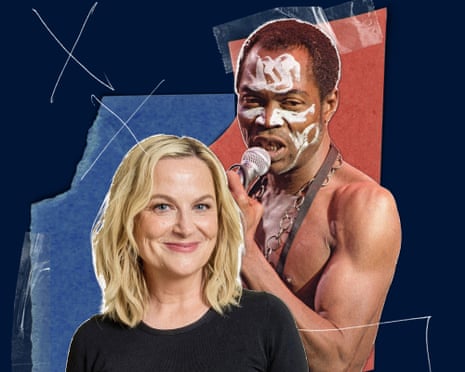 Amy Poehler and Fela Kuti.