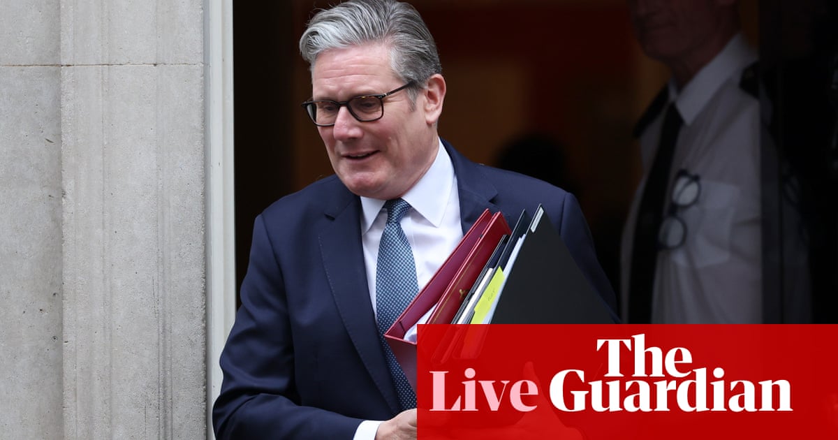 Starmer vows to reflect on welfare bill fiasco after tough last few days' UK politics live