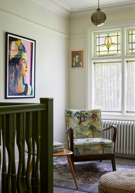 Pendaratan yang luas berubah menjadi area hobi.