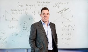 Maths teacher Colin Hegarty