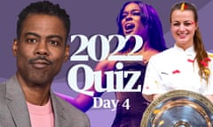 Composite for summer quiz, day four,  featuring  Chris Rock, Azealia Banks and Billie McKay