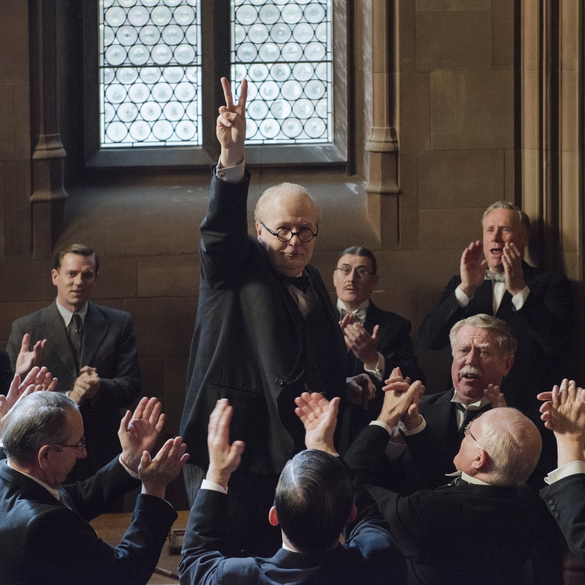 Winston Churchill Of Darkest Hour A Rebuke To Trump Says