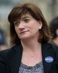 The  Treasury select committee chair, Nicky Morgan