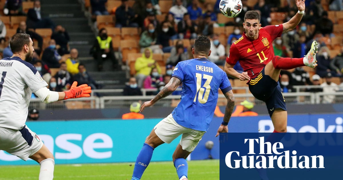 Ferran Torres double sweeps Spain past Italy and into Nations League final