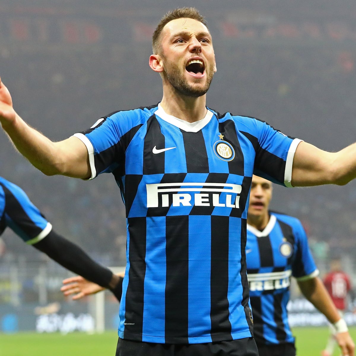 Internazionale Perform Dramatic Comeback To Beat Milan In Derby Football The Guardian
