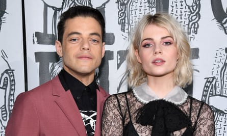 ‘In two weeks the billboards will change. This business is a revolving door’: Malek has been linked with Bohemian Rhapsody co-star Lucy Boynton.