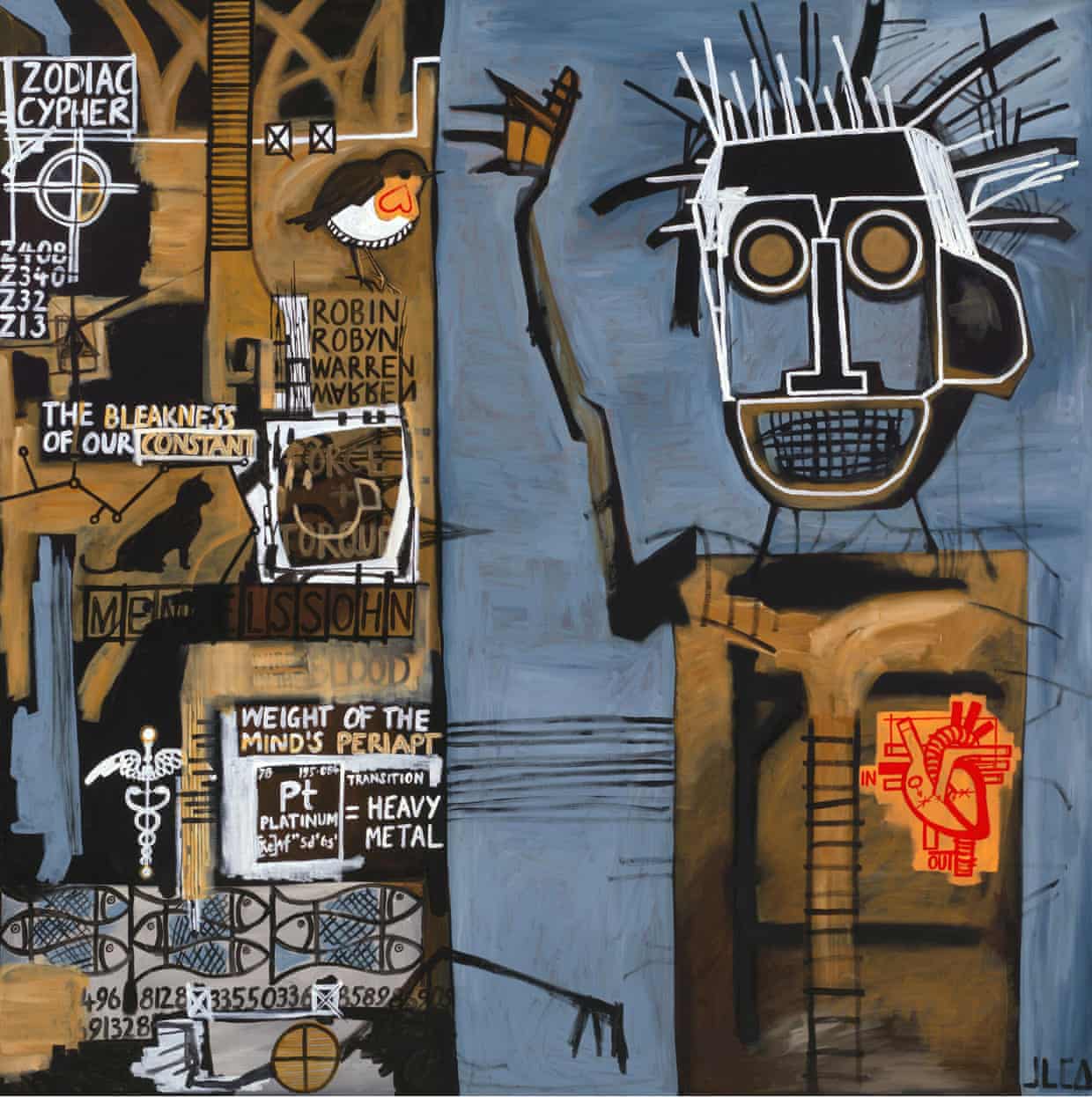 Weight of the Mind’s Periapt by Australian artist Jane Allan.