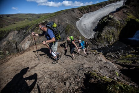 Trekking in Iceland’s other-worldly terrain