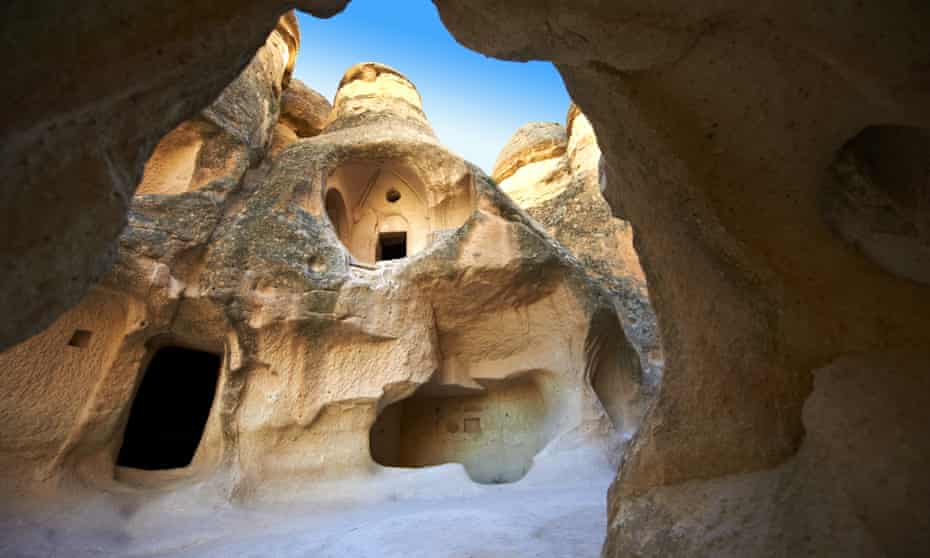 Hidden city … Cappadocia, Turkey.