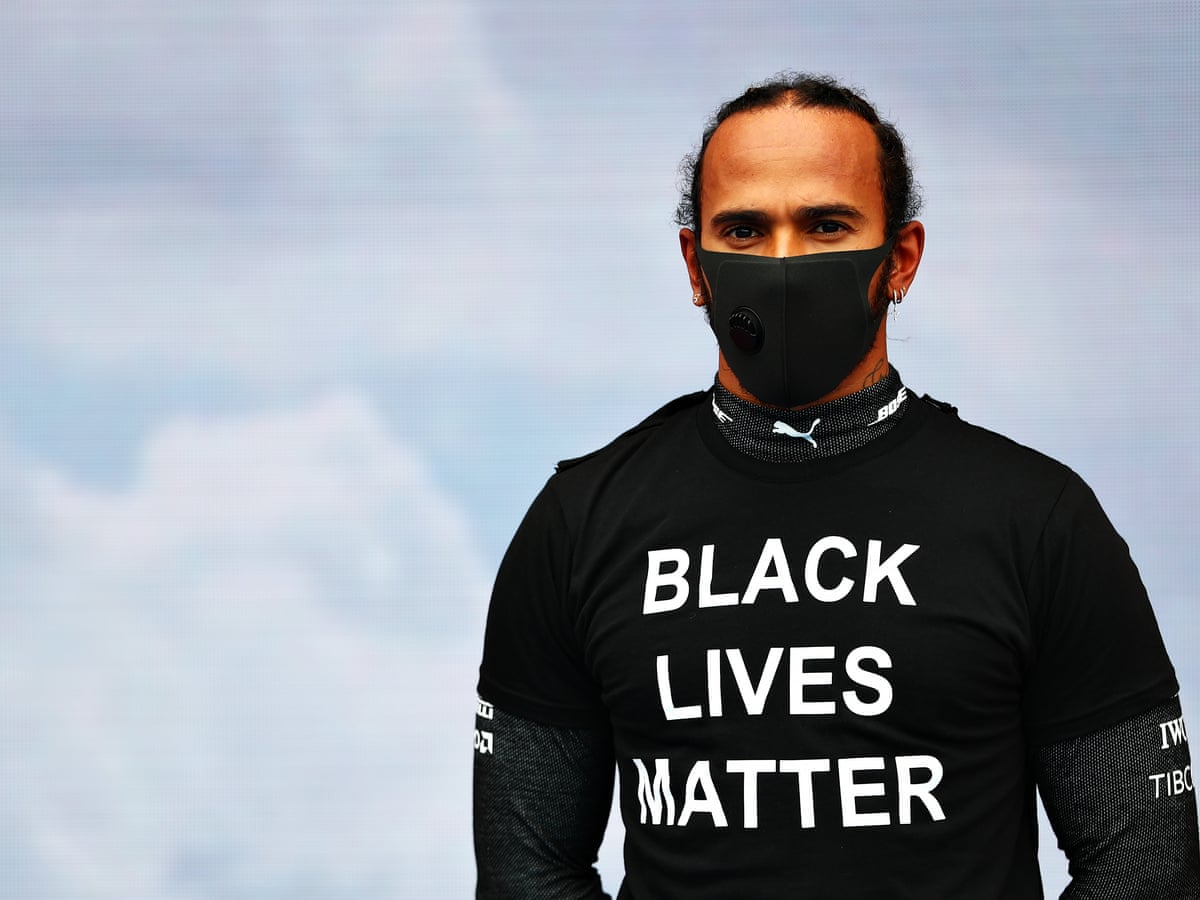 Lewis Hamilton Says Formula One Is Not Taking Racism Seriously Sport The Guardian