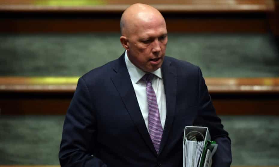 Minister for Defence Peter Dutton