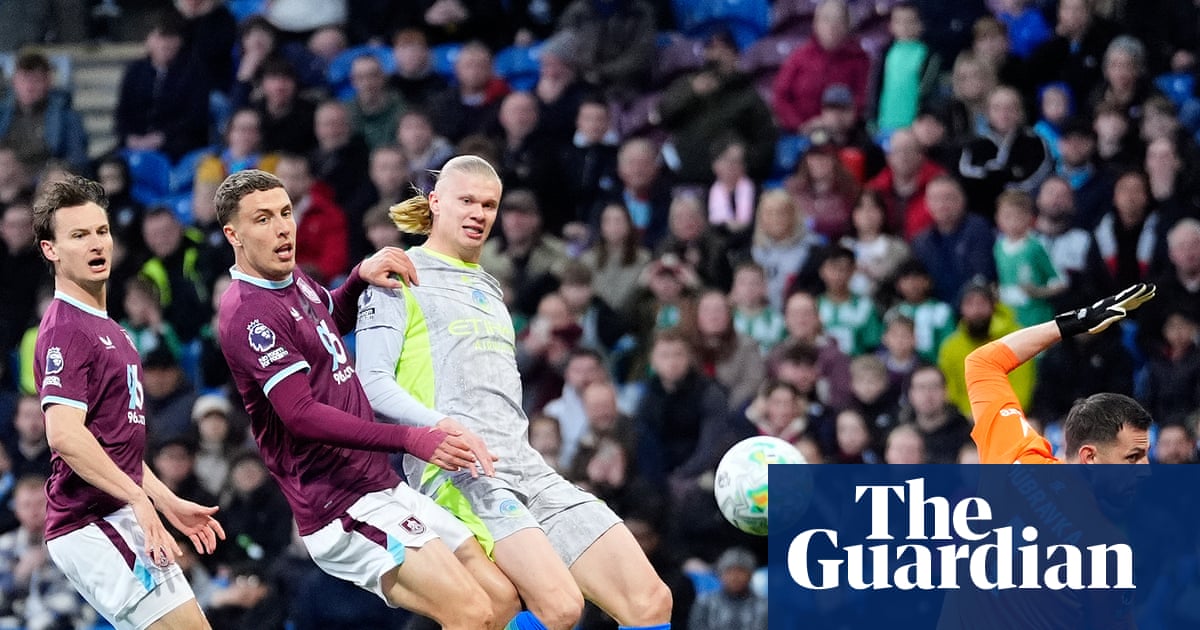 Haaland winner sends Man City top, Burnley relegated