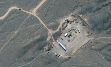 Satellite image of Natanz facility