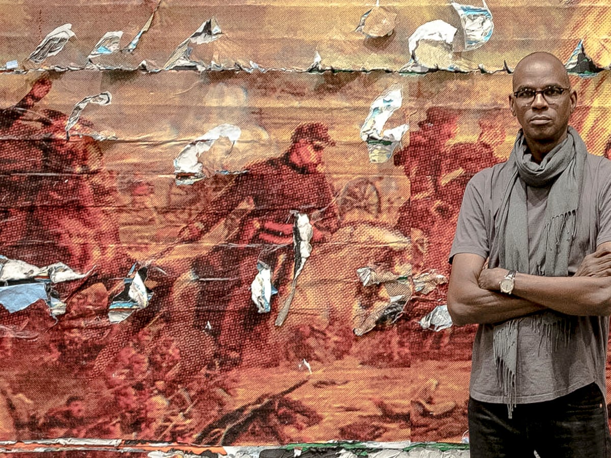 Mark Bradford The Artist And Ex Hairdresser Forcing America To Face Ugly Truths About Itself Art The Guardian