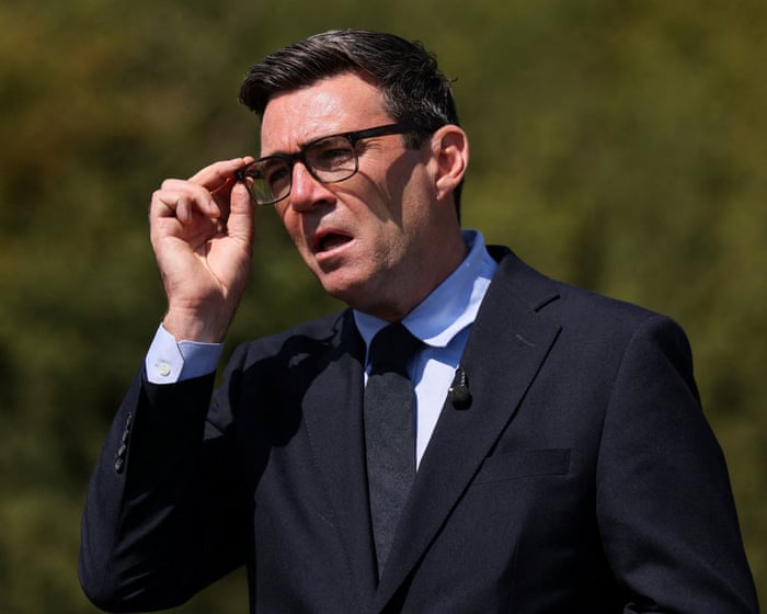 Prisoner early release scheme gives Burnham his first taste of unpopularity — image supplied by The Guardian UK's feed