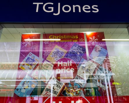 TG Jones shop in Stevenage, Hertforshire