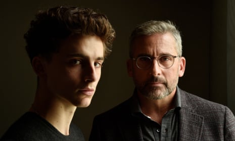 Steve Carell and TimothÃ©e Chalamet on drugs, disillusionment and playing  father and son | Beautiful Boy | The Guardian