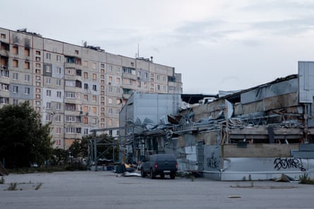 The Saltivka district of Kharkiv
