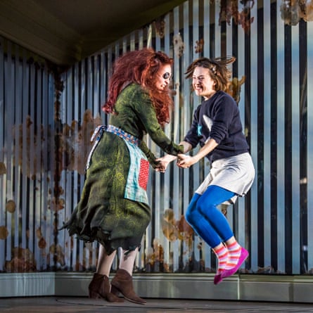 Bevan, right, as Coraline with Kitty Whately in a 2018 ROH production of Mark-Anthony Turnage’s opera.