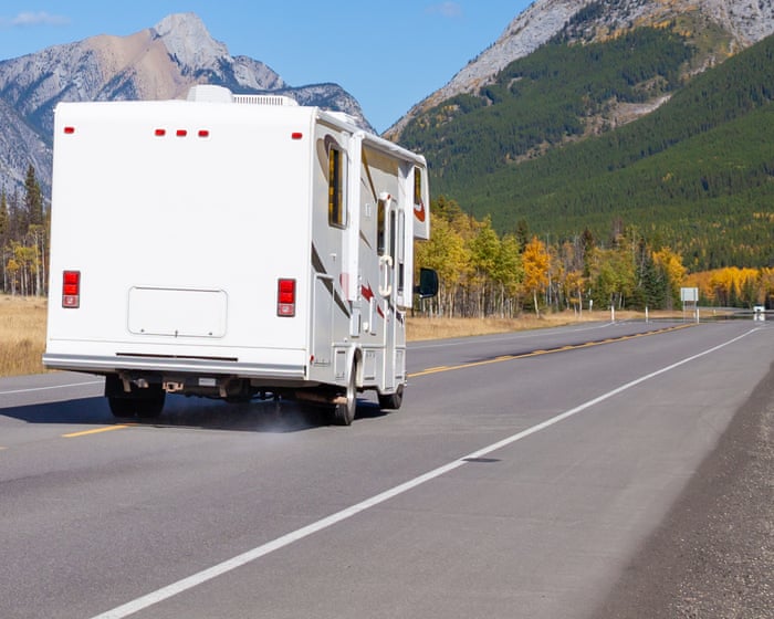 The super-rich are swapping mansions for £2m motorhomes. Do they know something we don’t? | Emma Beddington