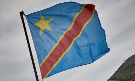 The Democratic Republic of the Congo flag.