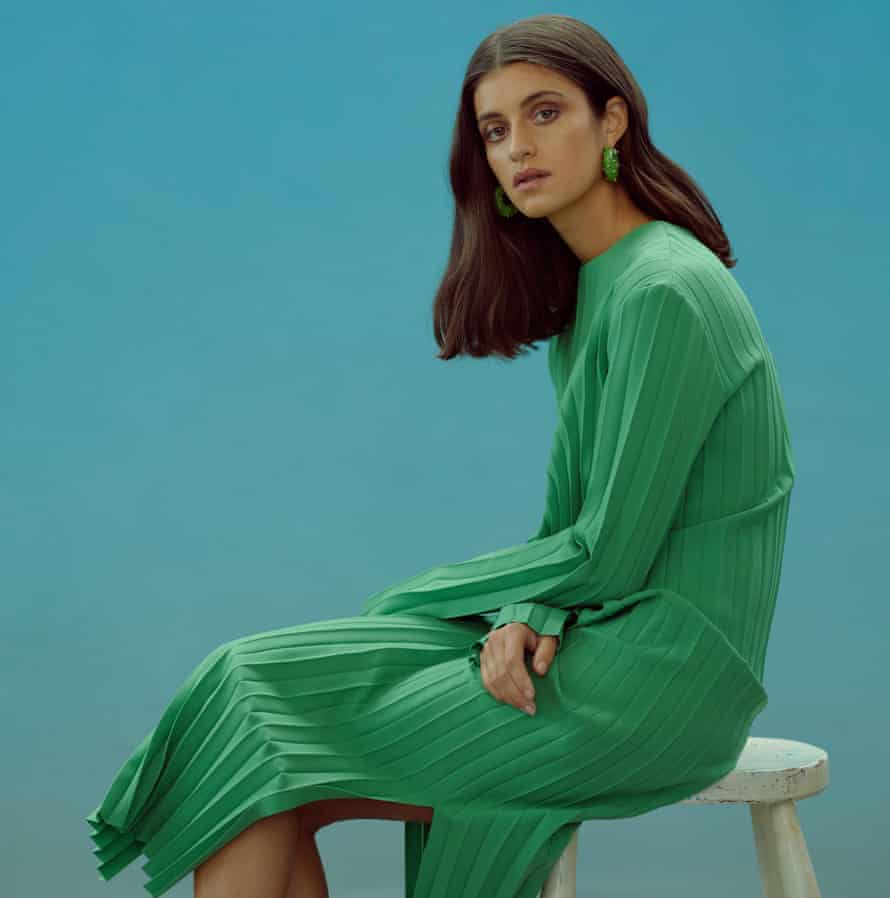 ‘Having time has let me develop opinions and a taste for things’: Anya Chalotra wears dress by AWAKE MODE at matchesfashion.com.