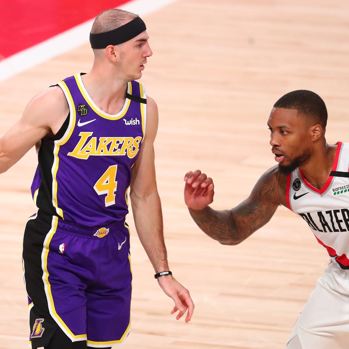 How Alex Caruso Became The Los Angeles Lakers Unlikely Cult Hero Los Angeles Lakers The Guardian