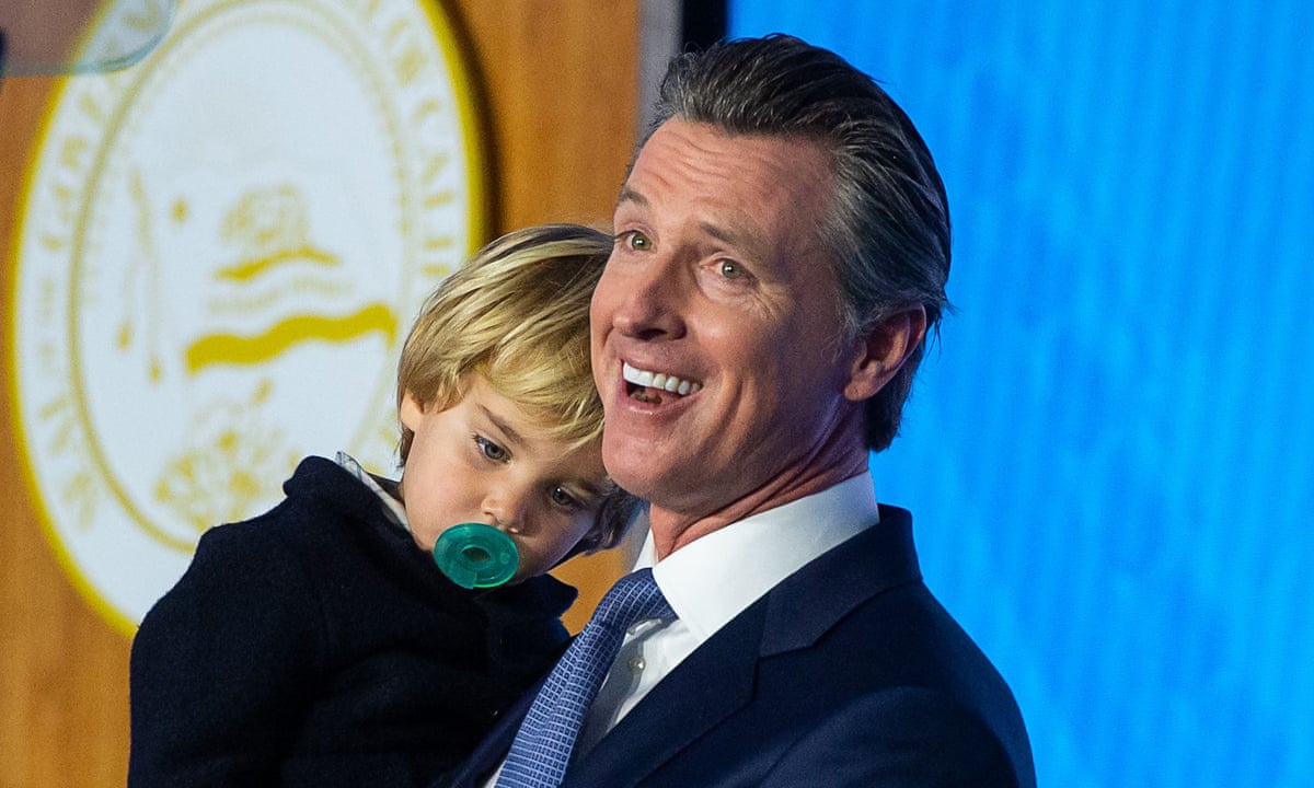 California Governor Deals With Stage Invader At Inauguration His Toddler Son California The Guardian California Governor Deals With Stage Invader At Inauguration His Toddler Son California The Guardian