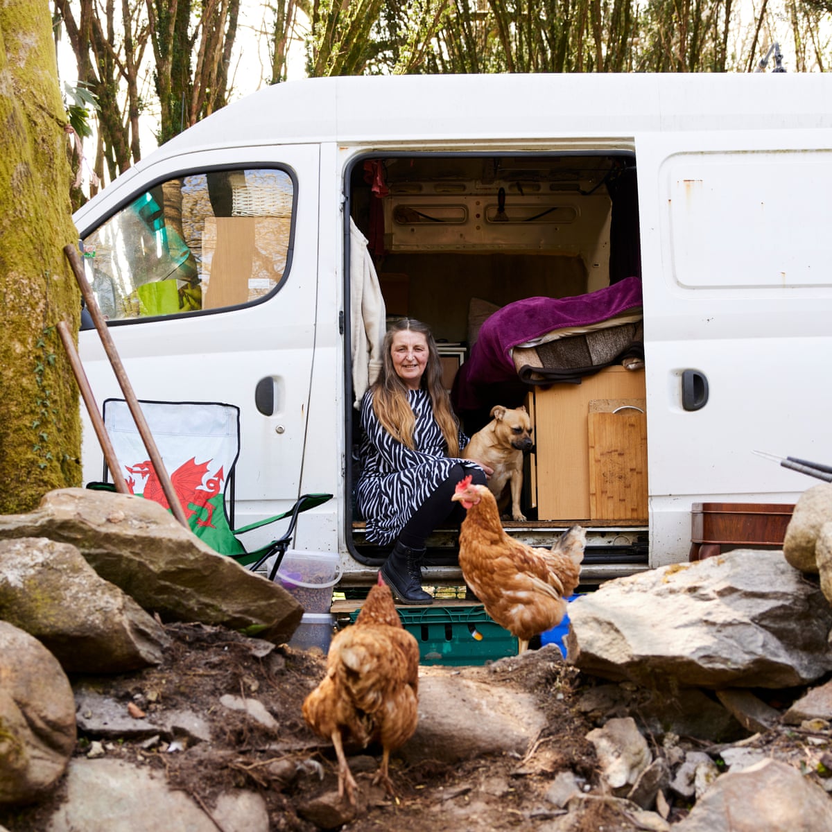 I was sleeping in laybys': the people who have spent the pandemic living in  vans | Caravans and campervans | The Guardian